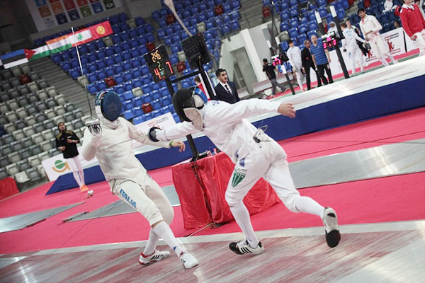 من مواجهة جواد الداوود مع الإيطالي مارينكو